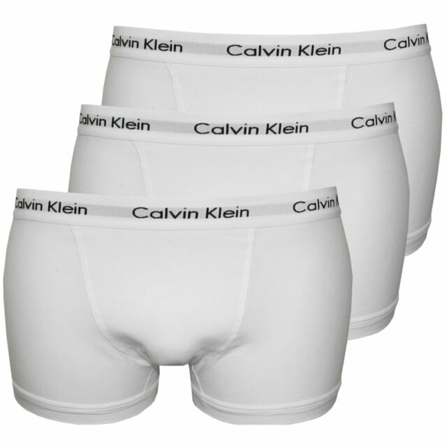 Calvin Klein Cotton Stretch White Boxers