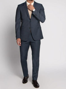 Strellson Allens Grey Blue Slim suit