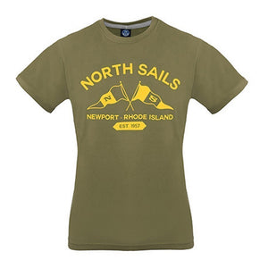 North Sails, Graphic Covert Green T-Shirt